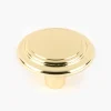 Hot Brass Plate Accent Knob Knobs