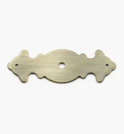 Sale Brass Plate Spear-End Escutcheon (#4) Escutcheons