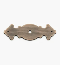 Sale Brass Plate Spear-End Escutcheon (#4) Escutcheons