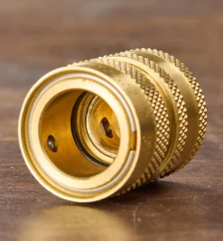 Discount Brass Quick Connect Set With Water Stop Hoses & Accessories