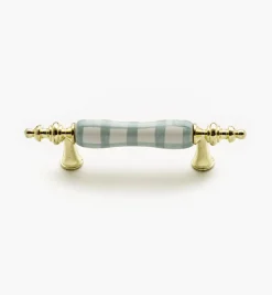 Clearance Brass/Ceramic Ornate Pulls Handles