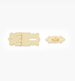 Clearance Brass-Plated Hasp Latches