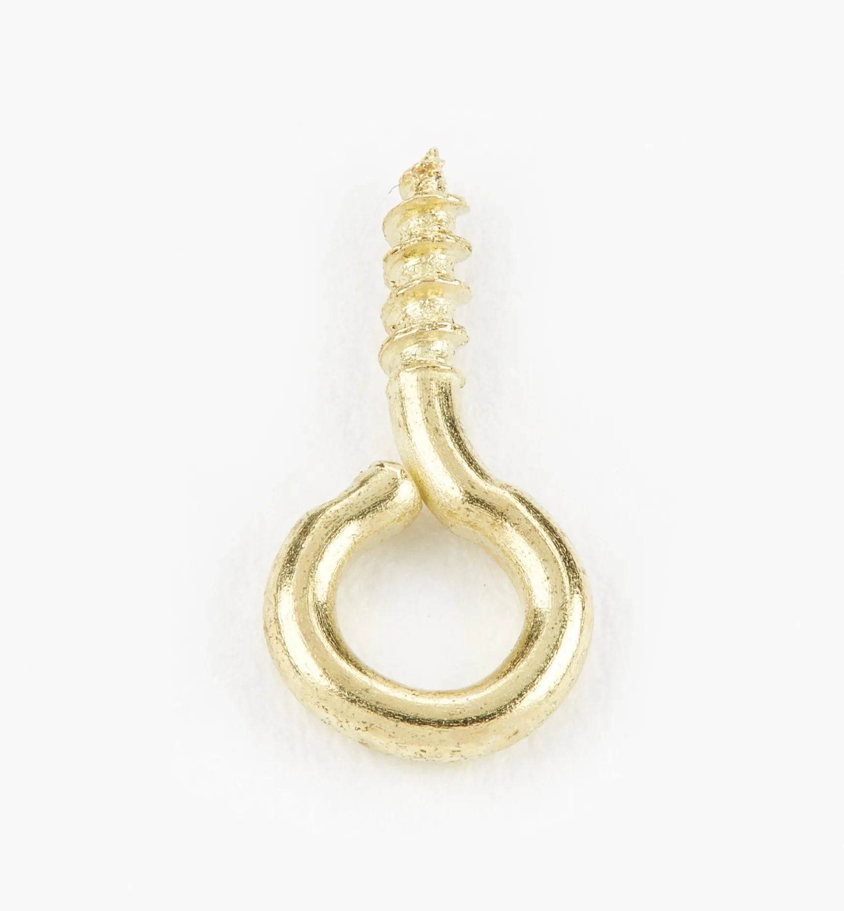 Clearance Brass-Plated Screw Eyes Hooks