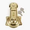 Brass-Plated Trunk Lock Locks