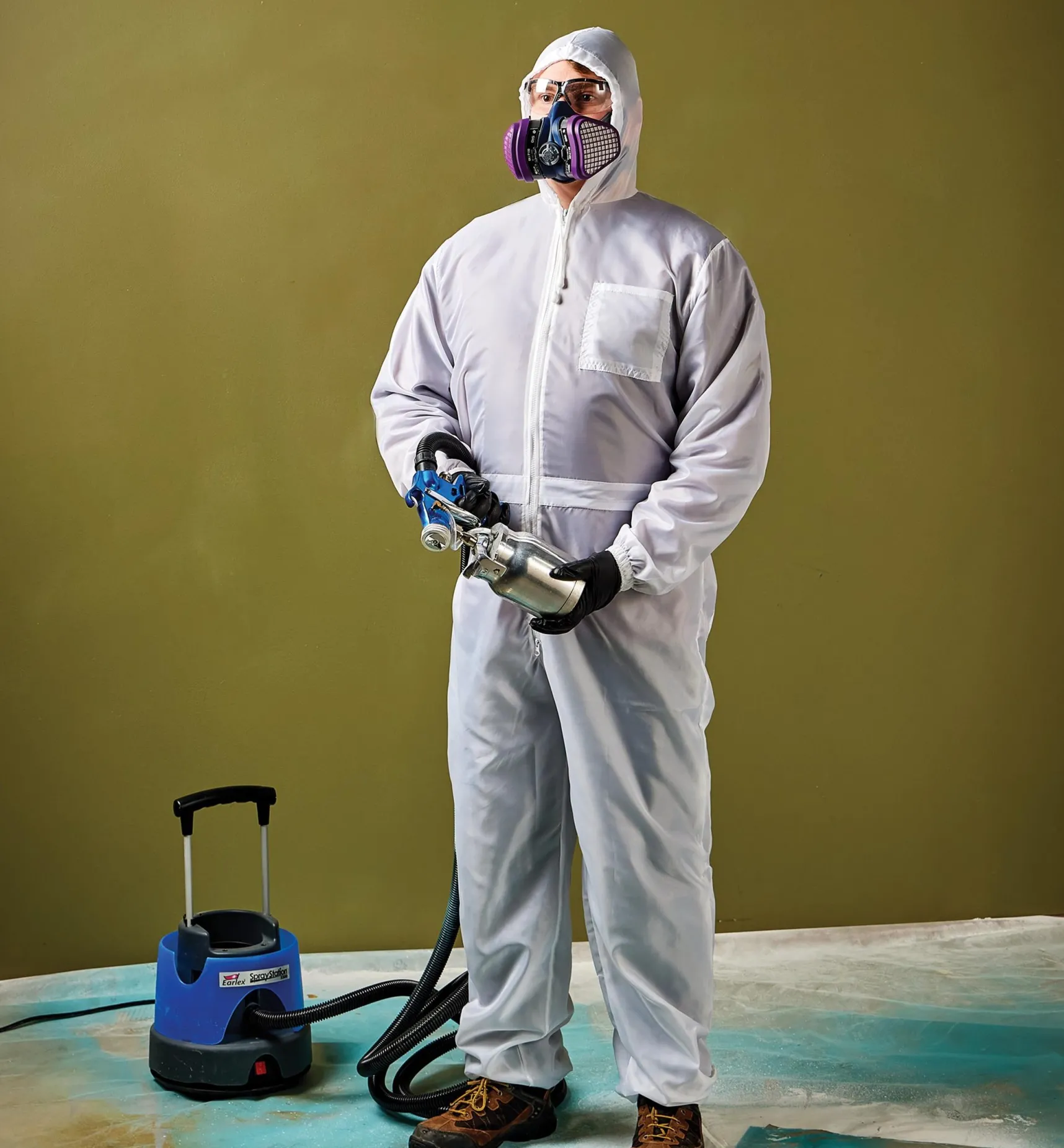 Outlet Breathable Polyester Coveralls Safety Gear