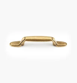 Hot Burnished Brass Plain Die-Cast Pull Handles