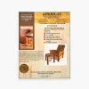California West Bow Arm Chair Plan Plans