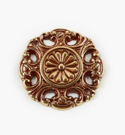 Sale Cast Brass Appliqué Rosette Accents Project Supplies