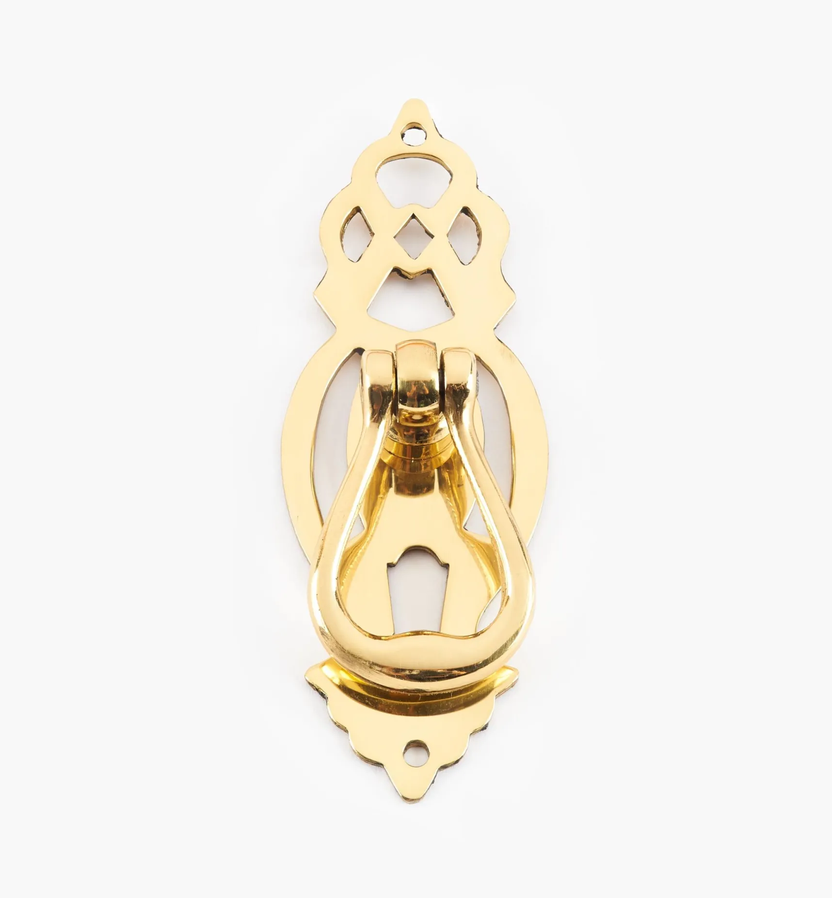Best Cast Brass Pedestal Drop Handle Pulls