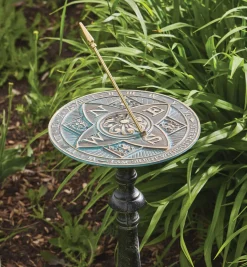Outlet Cast Brass Sundials Weather Measurement
