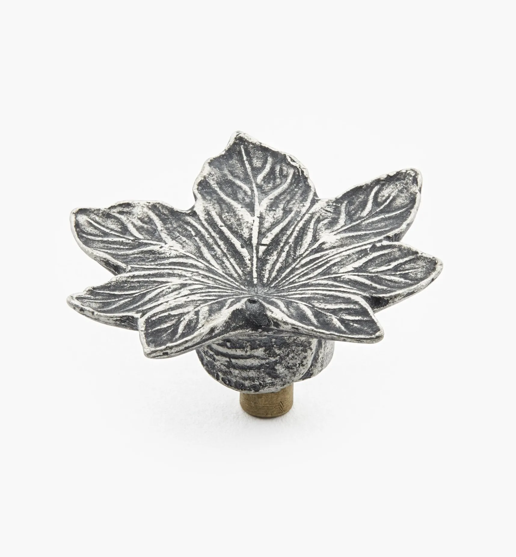 Sale Cast Pewter Maple Leaf Knobs Knobs