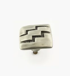 New Cast Pewter Square Knob Knobs