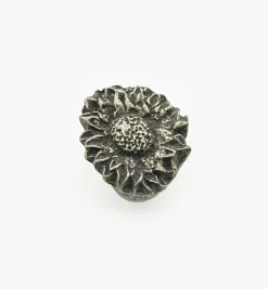 Sale Cast Pewter Sunflower Knobs Knobs