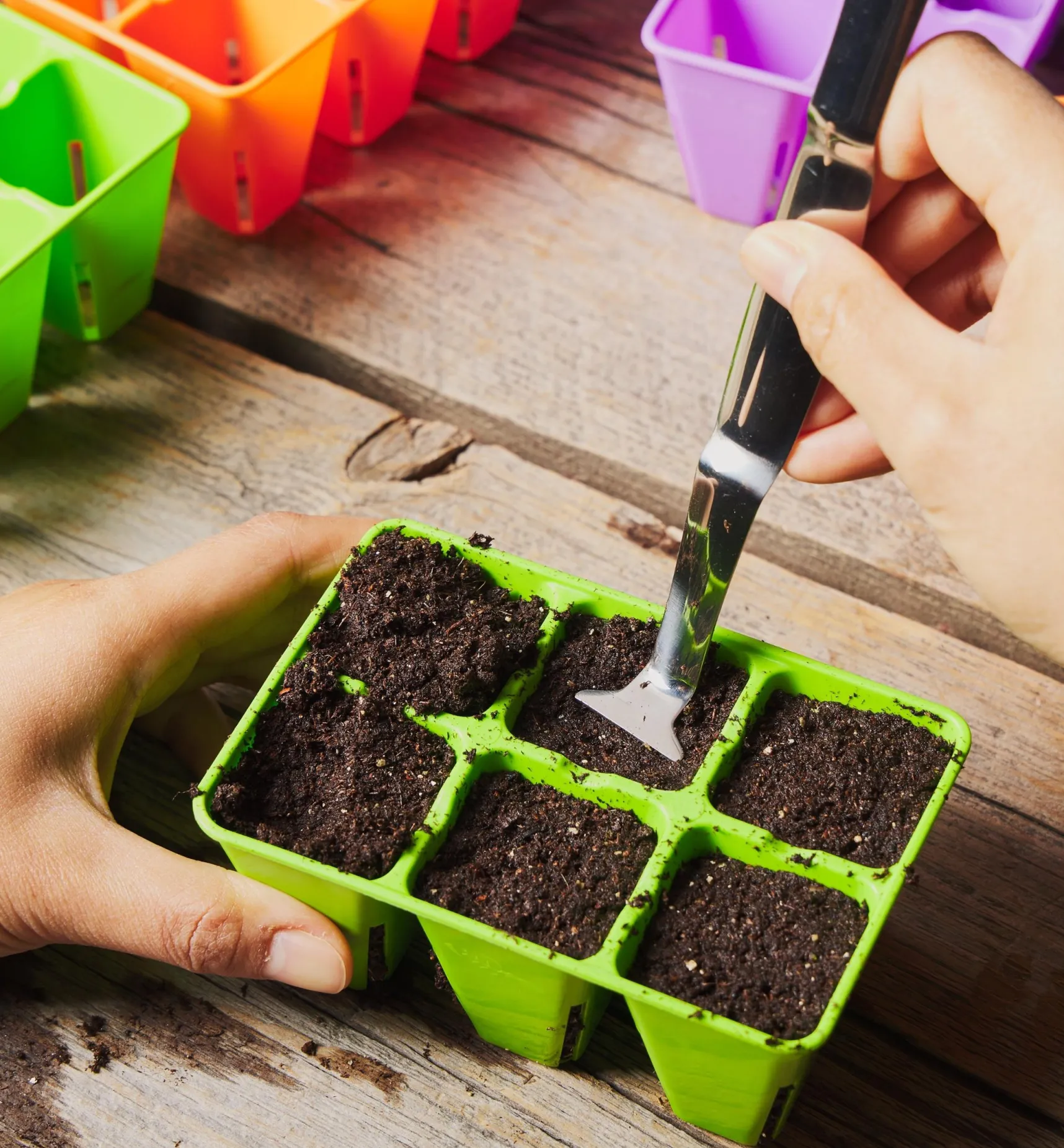 Outlet 72-Cell Modular Air-Pruning Seed Starter Seed Starting