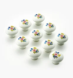 New Ceramic Bouquet Knobs Knobs