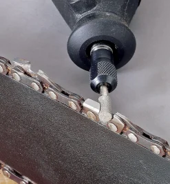 Clearance Chain-Saw Burrs Sharpening