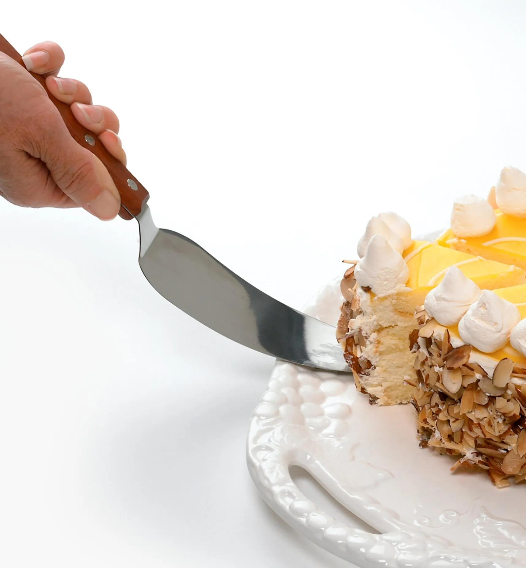 Hot Classic Stainless-Steel Cake Knife And Server Serveware