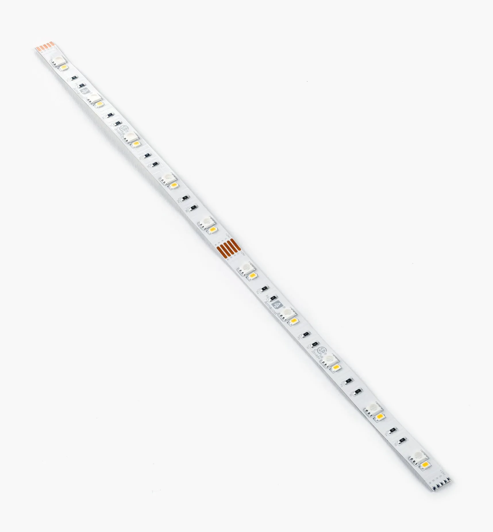 Clearance Color-Controlled RGB+W LED Tape Lights By The Foot, 30+30 LEDs/m Lighting