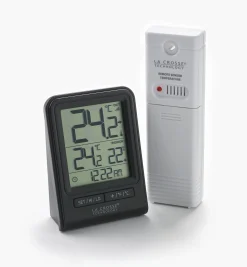 Outlet Compact Wireless Thermometer Weather Measurement