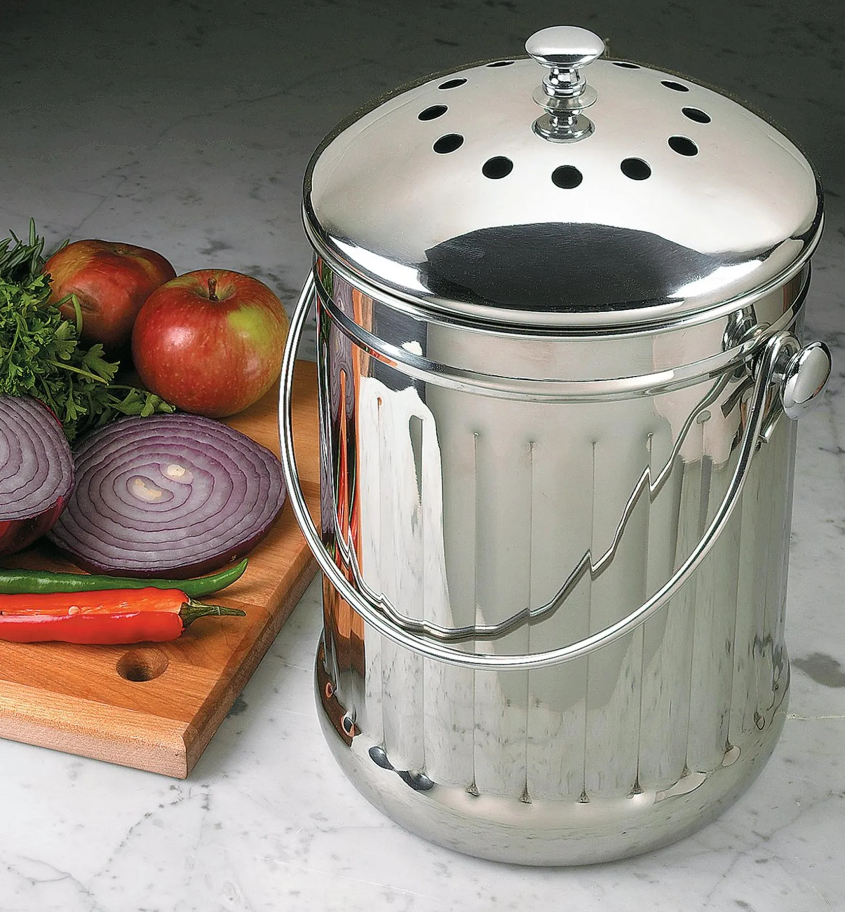 Outlet Countertop Compost Pail Composting|Composting