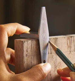 Online Crucible Dovetail Templates Marking & Measuring