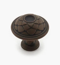 Online Decorative Leaf Knob Knobs