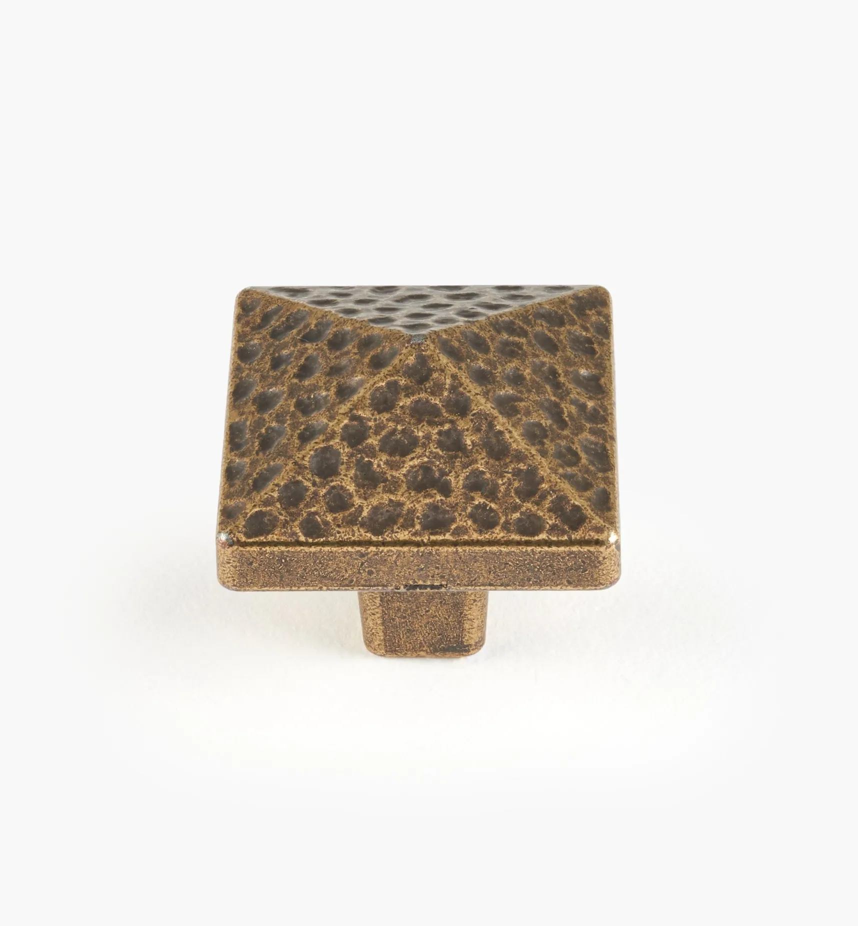 New Die-Cast "Forged" Square Knobs Knobs