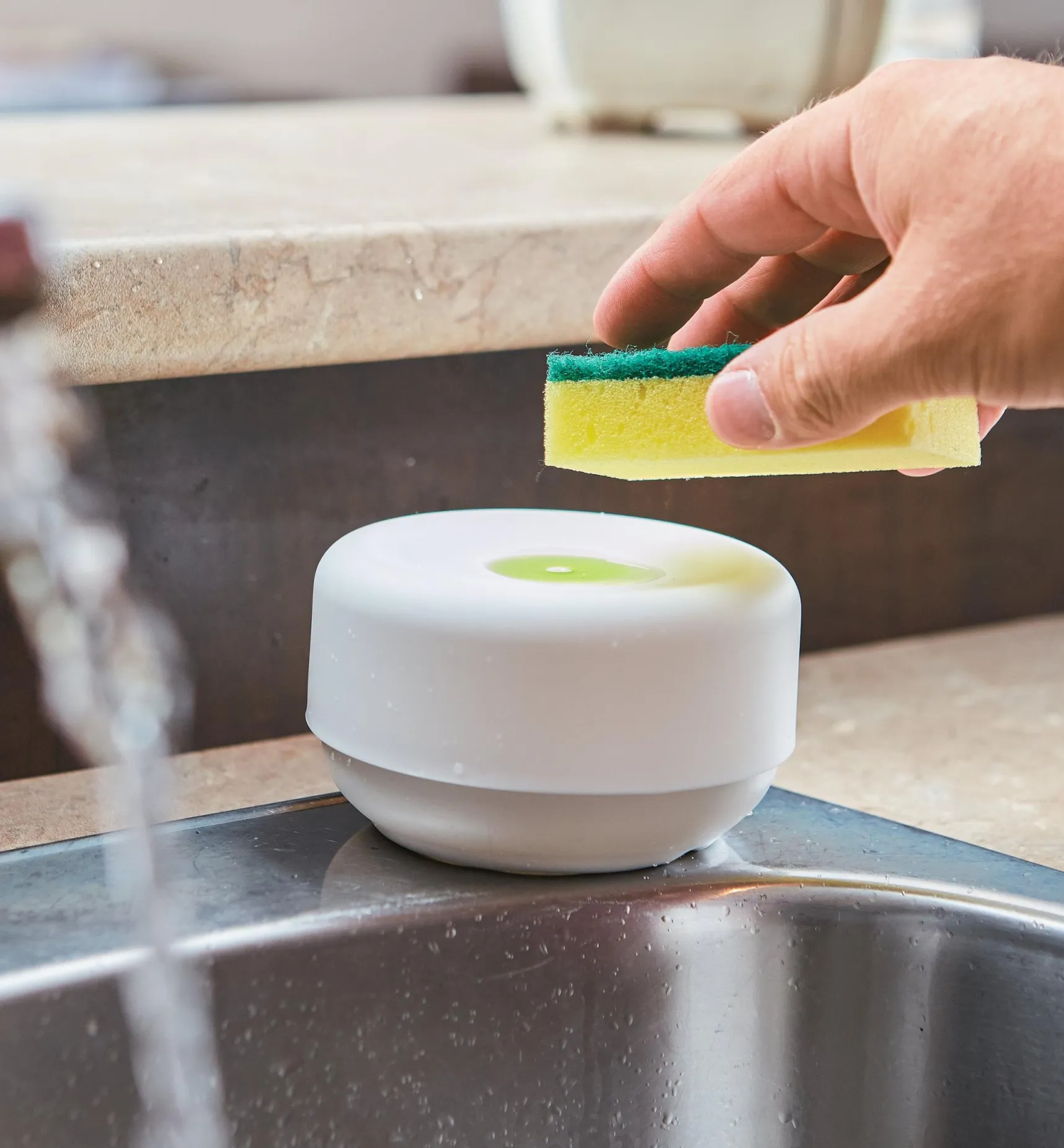 Hot Dish Soap Dispenser Cleaning