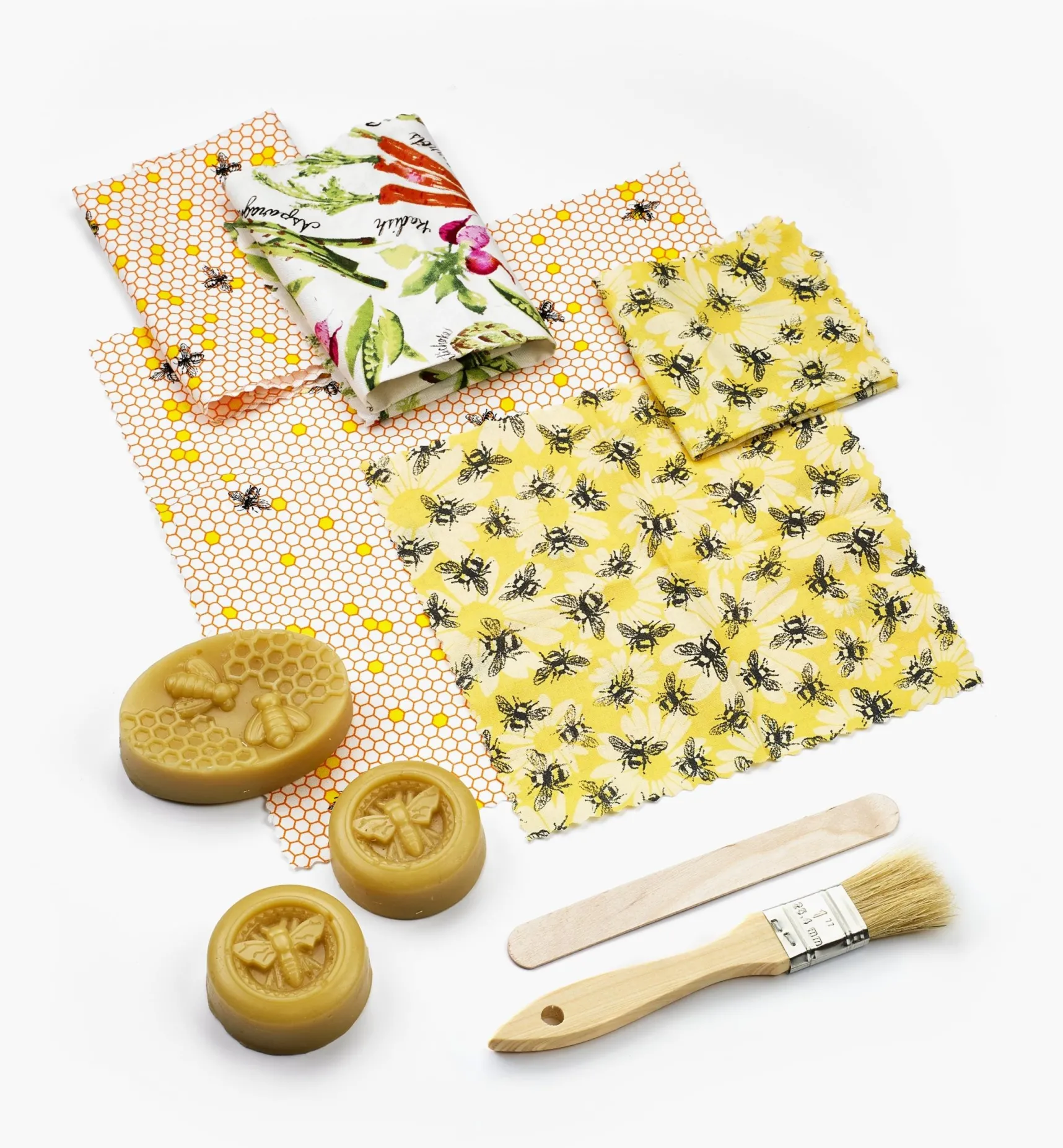 Discount DIY Beeswax Wrap Kit Food Storage