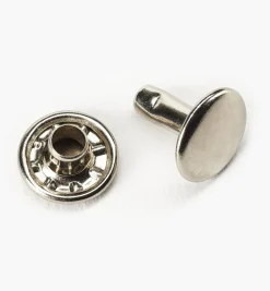 New Double-Capped Leatherworking Rivets By ABC Morini Project Supplies
