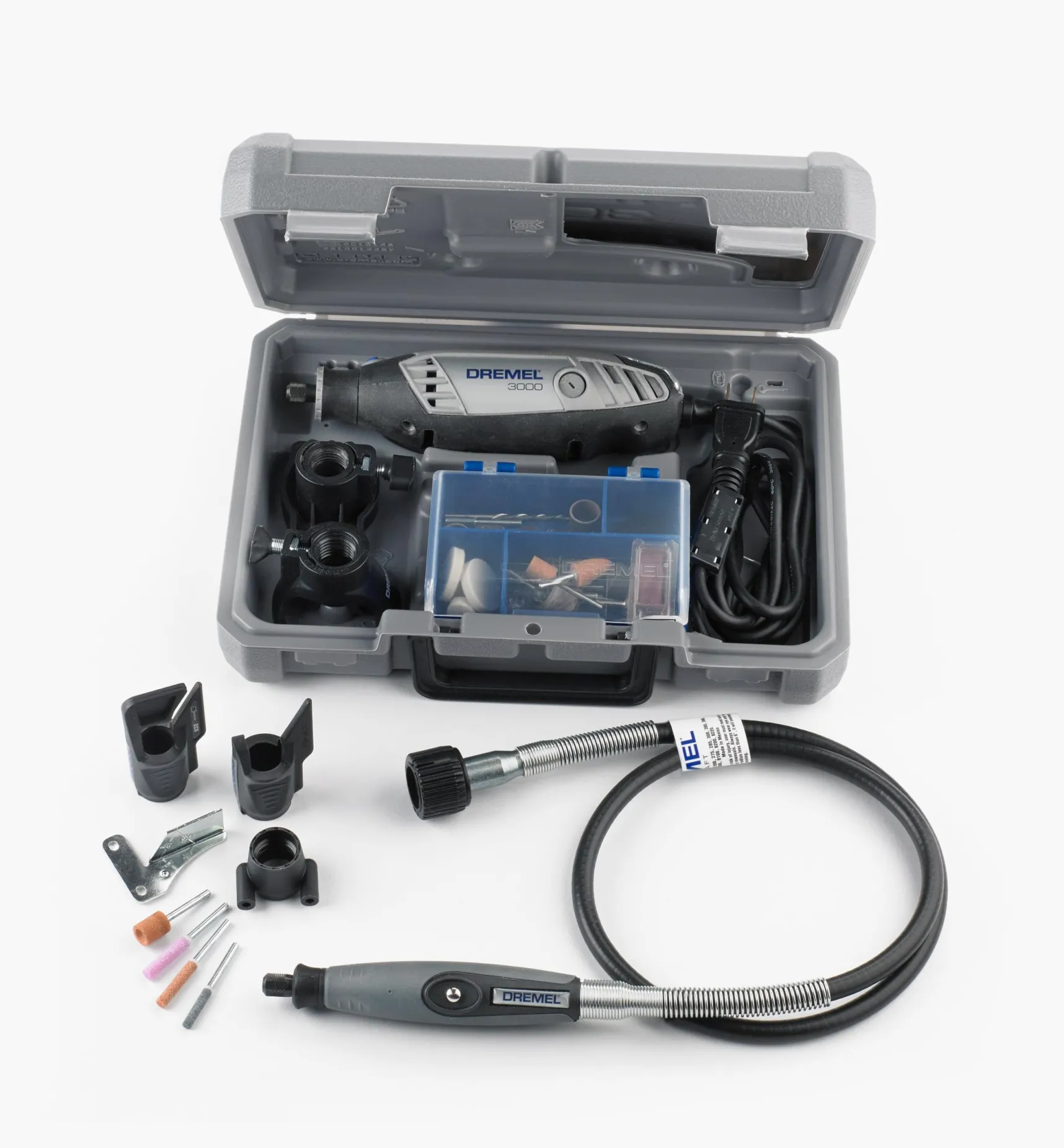 Hot Dremel 3000-2/28 Rotary Tool Kit Bonus 36" Flex Shaft & Sharpening Attachment Kit Power Tools