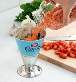Online Dry-Weight Measuring Cup Measurement