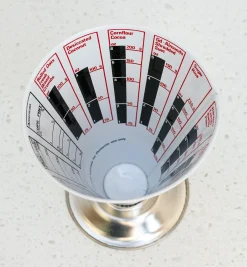 Online Dry-Weight Measuring Cup Measurement