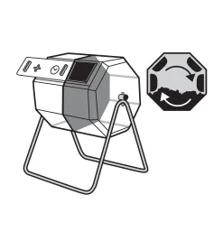 Sale Dual-Batch Rolling Composter Composting|Composting
