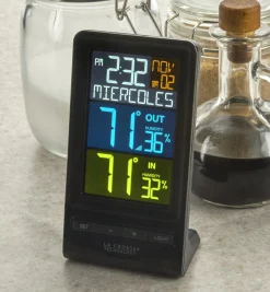 Online Dual-Display Indoor/Outdoor Weather Station Weather Measurement
