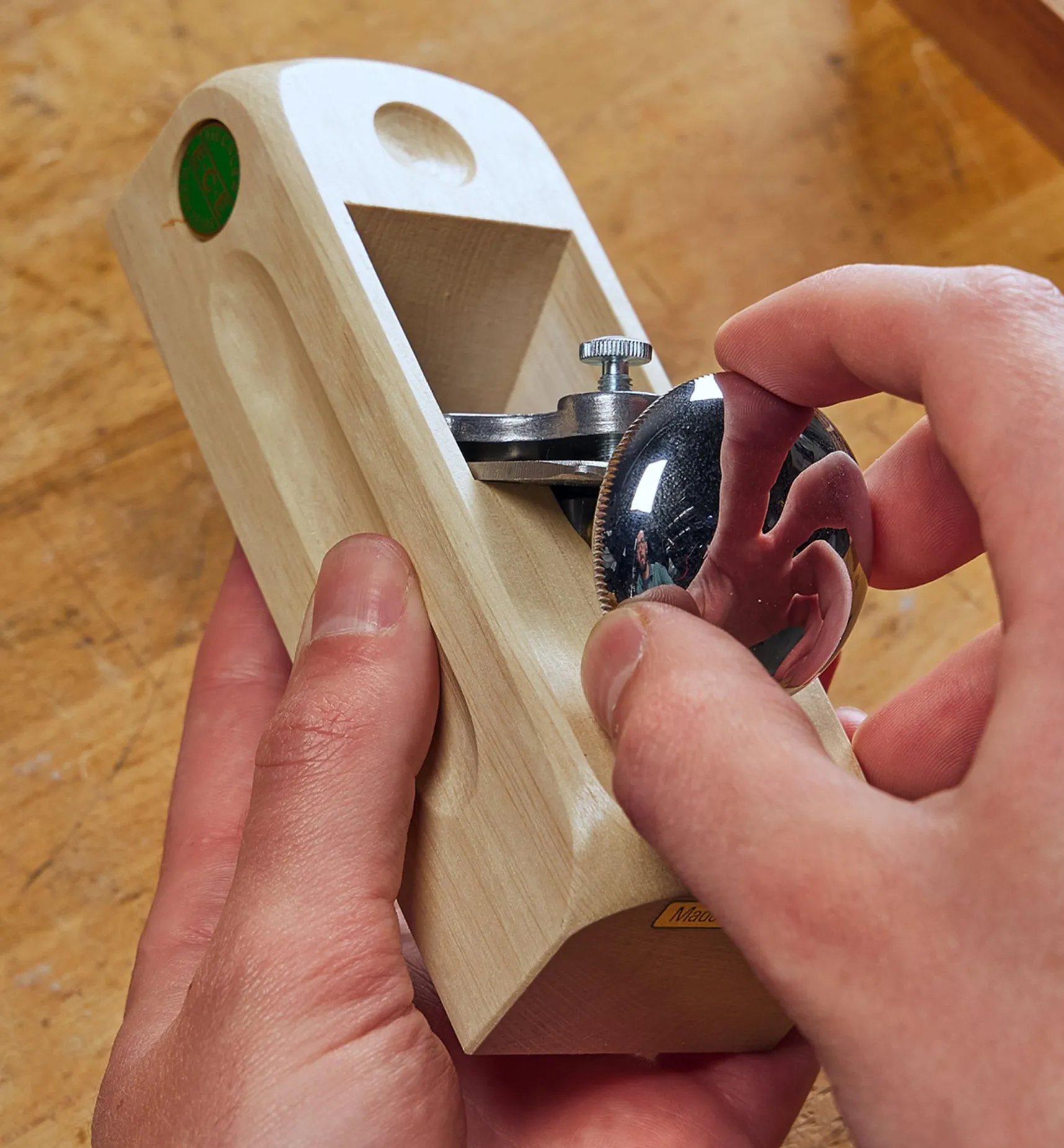 Discount E.C. Emmerich Adjustable Block Plane Planes