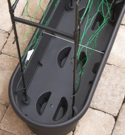 Outlet Elho Self-Watering Planter With Trellis Container Gardening