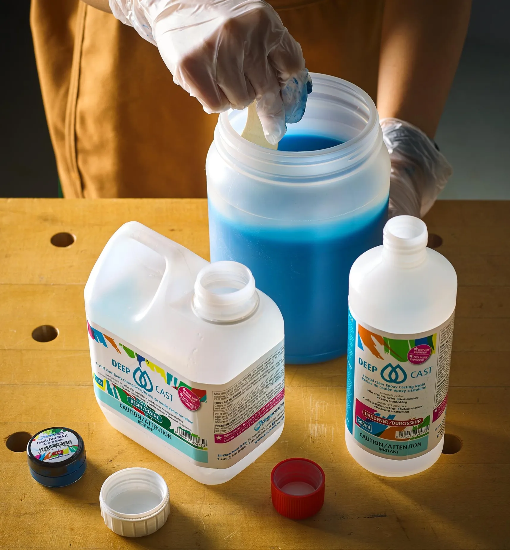 Hot Eli-Chem Deep Cast Epoxy Resin Supplies