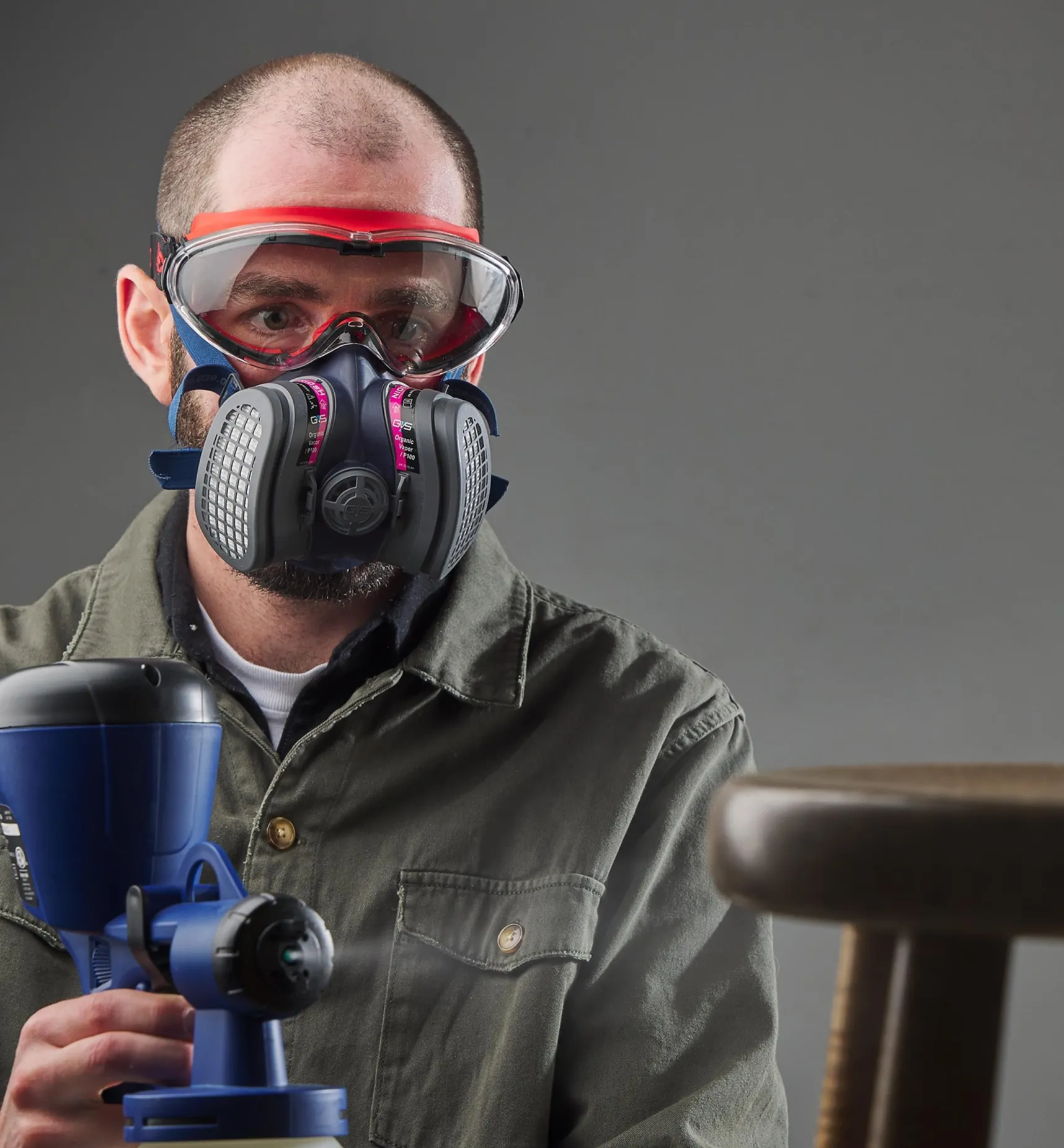Best Elipse Low-Profile OV/P100 Respirator Safety Gear
