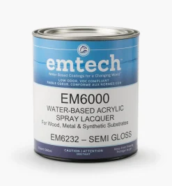 New Emtech Water-Based Lacquer Supplies