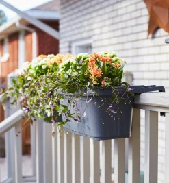 Online Fence & Railing Planters Container Gardening
