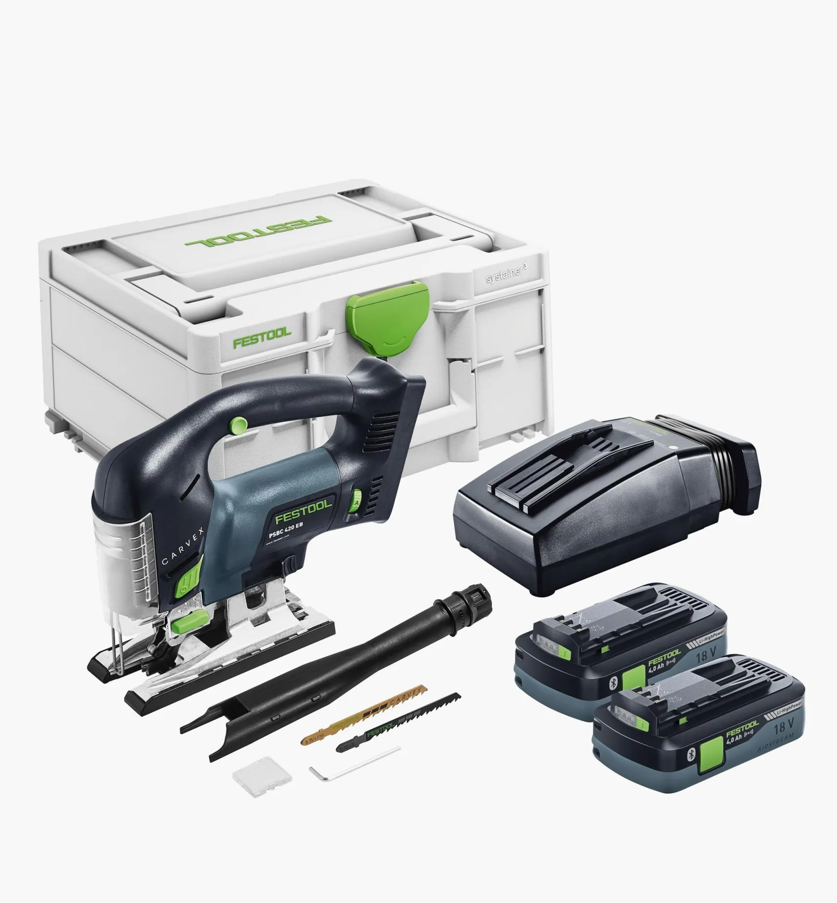 Online Festool Carvex PSBC 420 Cordless Pendulum Jigsaw Power Tools