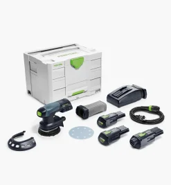 Sale Festool Cordless Eccentric Sander ETSC 125 3,0 I-Set Power Tools