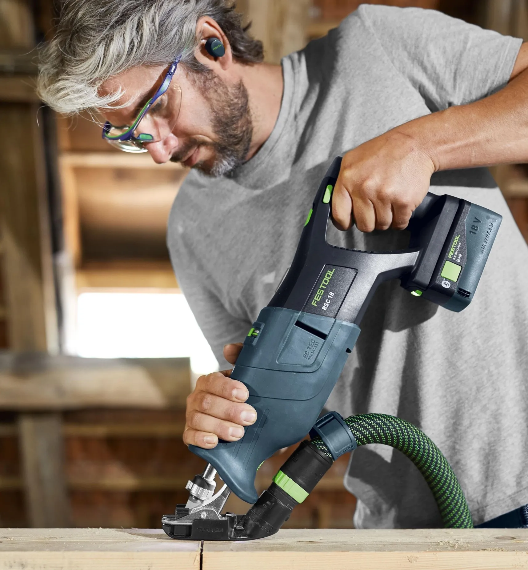 Clearance Festool Cordless Reciprocating Saw RSC 18 EB Power Tools