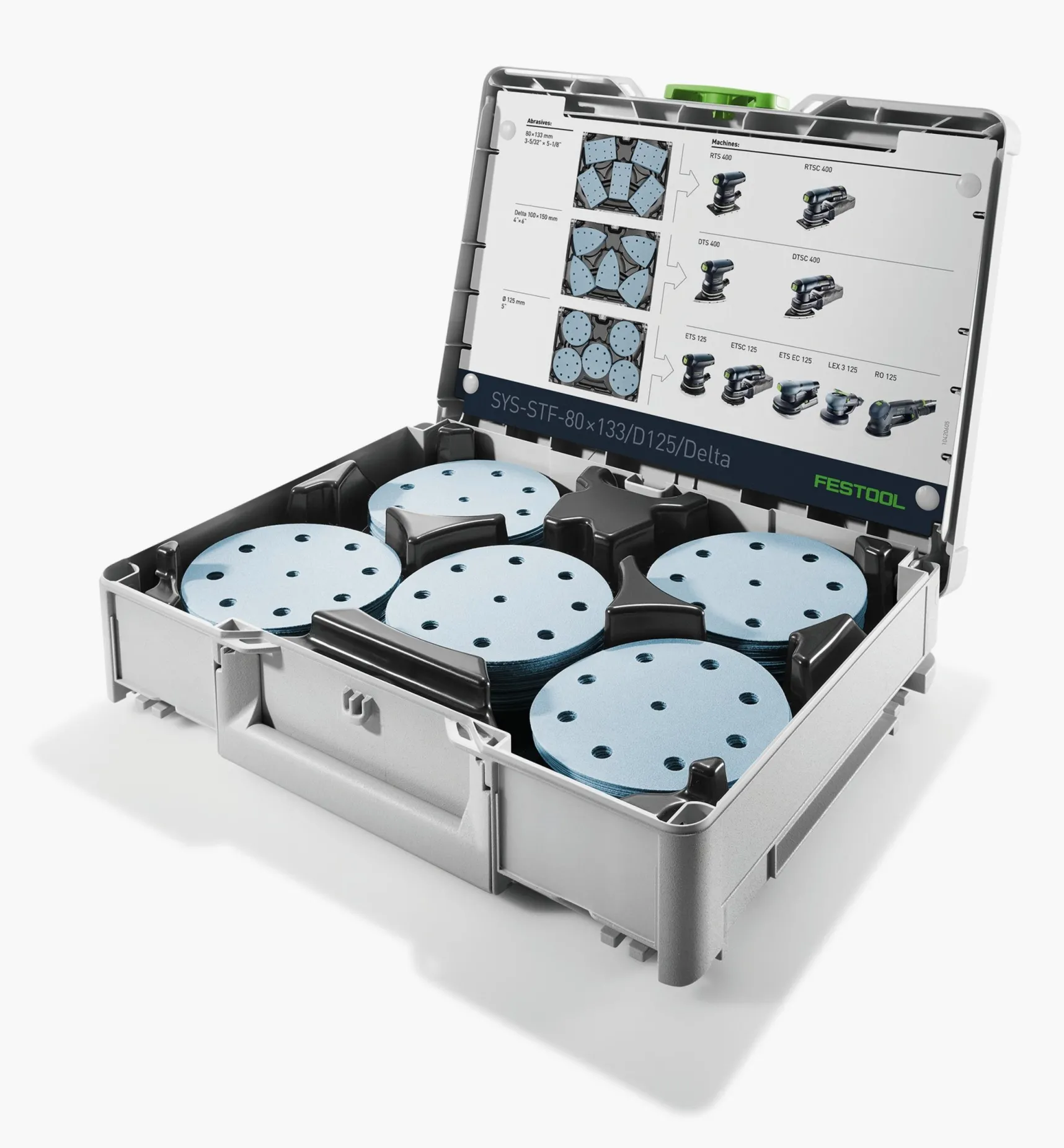 Festool D125 Abrasive Disc Starter Set Workshop