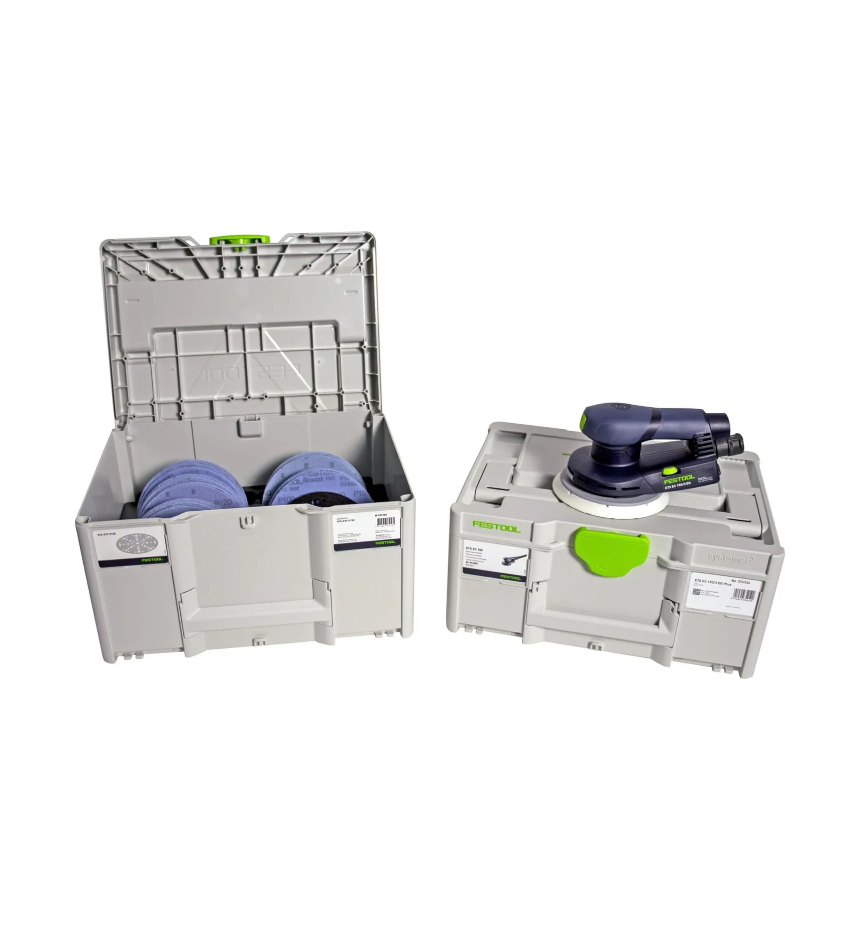 Festool ETS EC 150 And Net Abrasive Combo Kit Power Tools