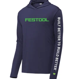 Hot Festool Hooded Long-Sleeve T-Shirt Safety Gear