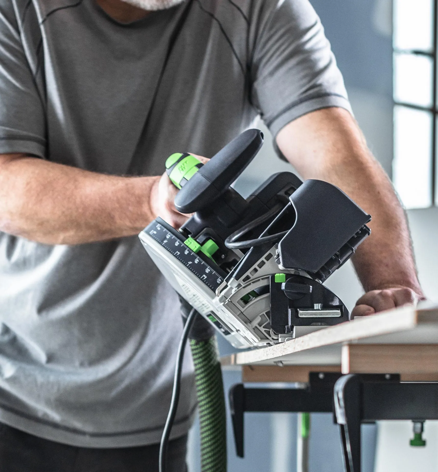Discount Festool Plunge-Cut Saw With Scoring Function TSV 60 K Power Tools