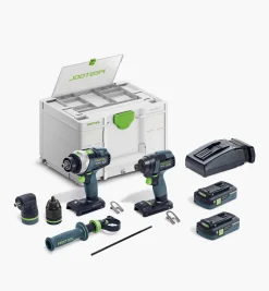 Clearance Festool TID 18 Impact Driver & TPC 18/4 Hammer Drill Set Power Tools