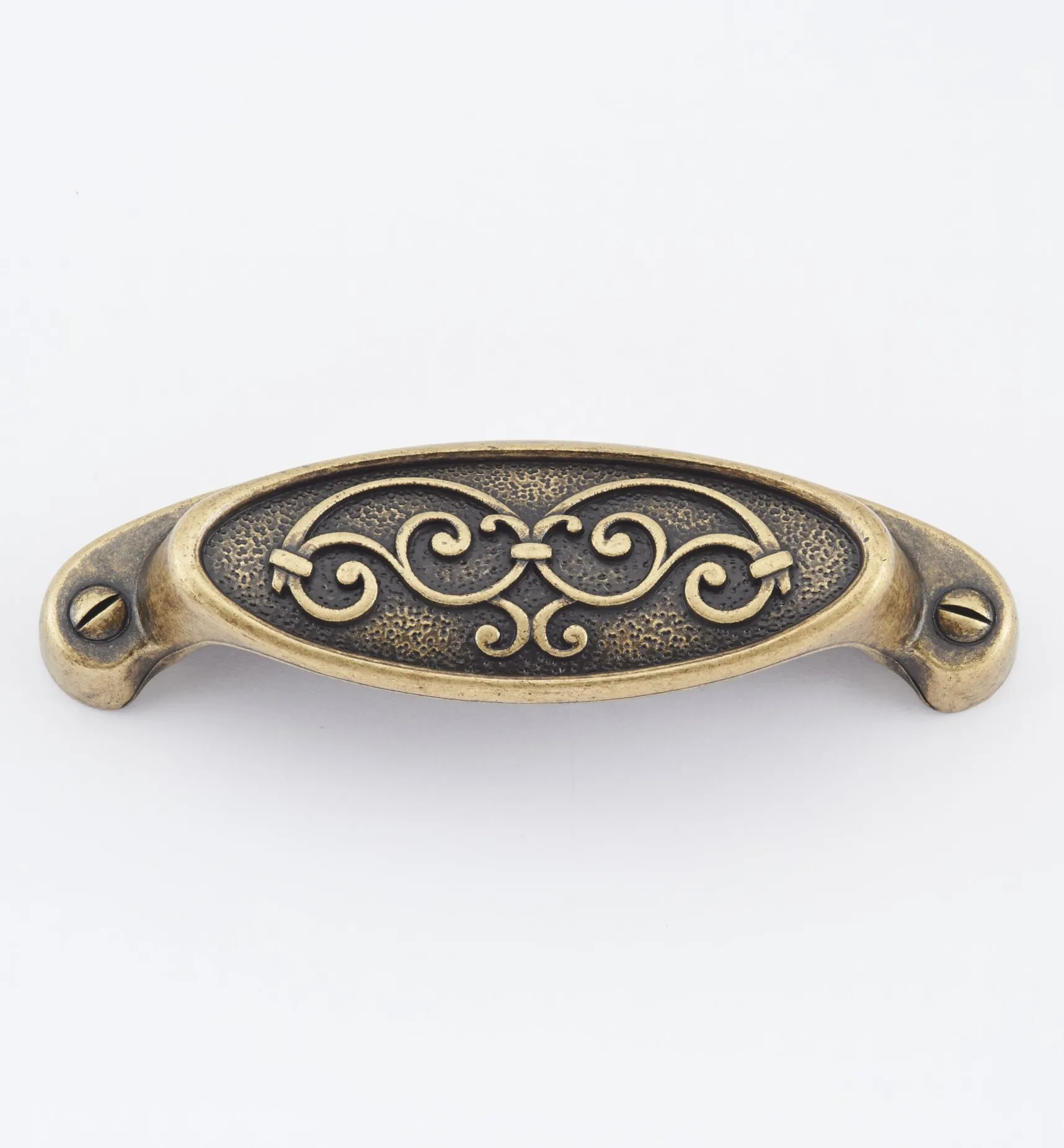 Outlet Filigree Oval Shell Pulls Pulls